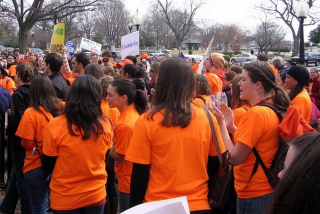 Illustration for article titled Pro Choice Walk Brings Out Voices For Women's Rights, Hilarious Signs